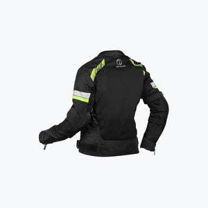 RYNOX AIR GT 4 Women Jacket Black Fluoro Green