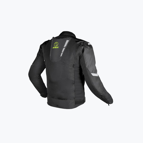 RYNOX Delta GT Jacket Black HI-VIZ Green