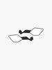 STEALTH AERODYNAMIC REAR MIRROR BLACK