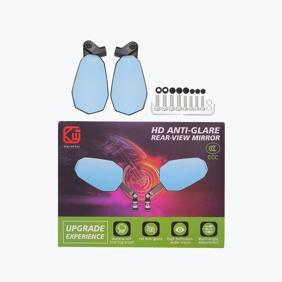 KEWIG HD ANTI GLARE MIRROR BLUE TINT RM-201