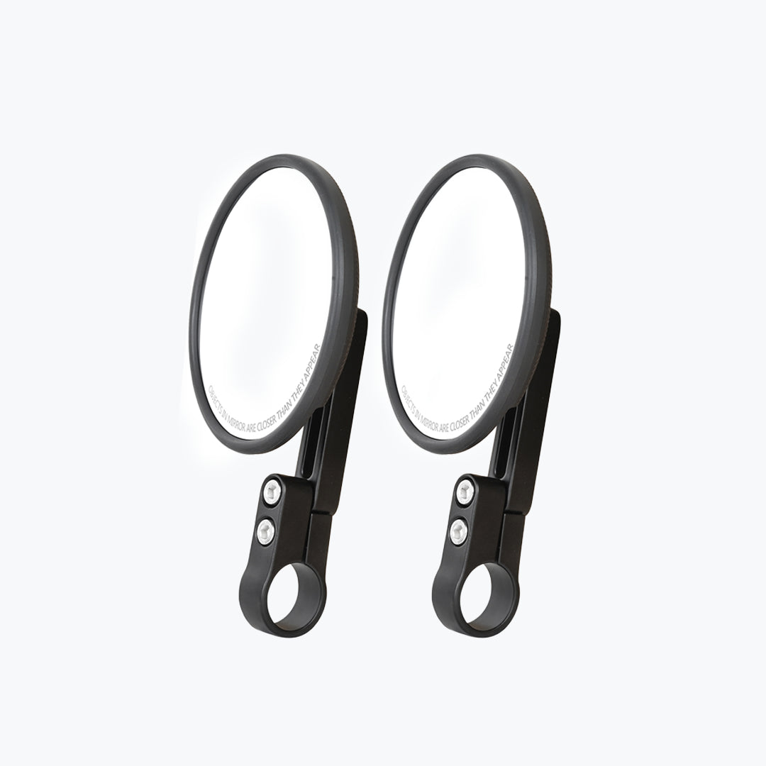 BIG ROUND MIRROR BLACK SH-204