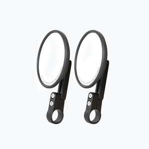 BIG ROUND MIRROR BLACK SH-204