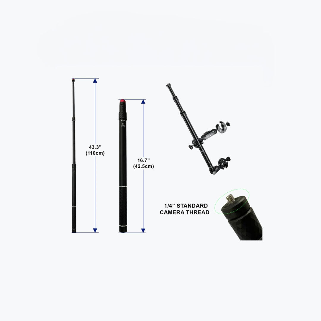 BOBO TM 1 TELESCOPIC MONOPOD