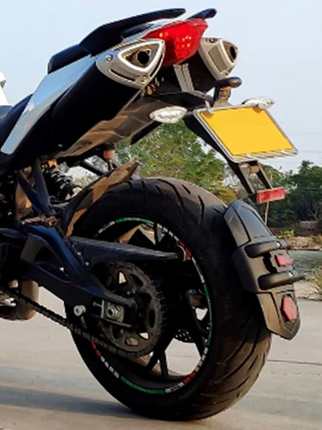 Universal Reflector Mudguard Black 2.0 Economy