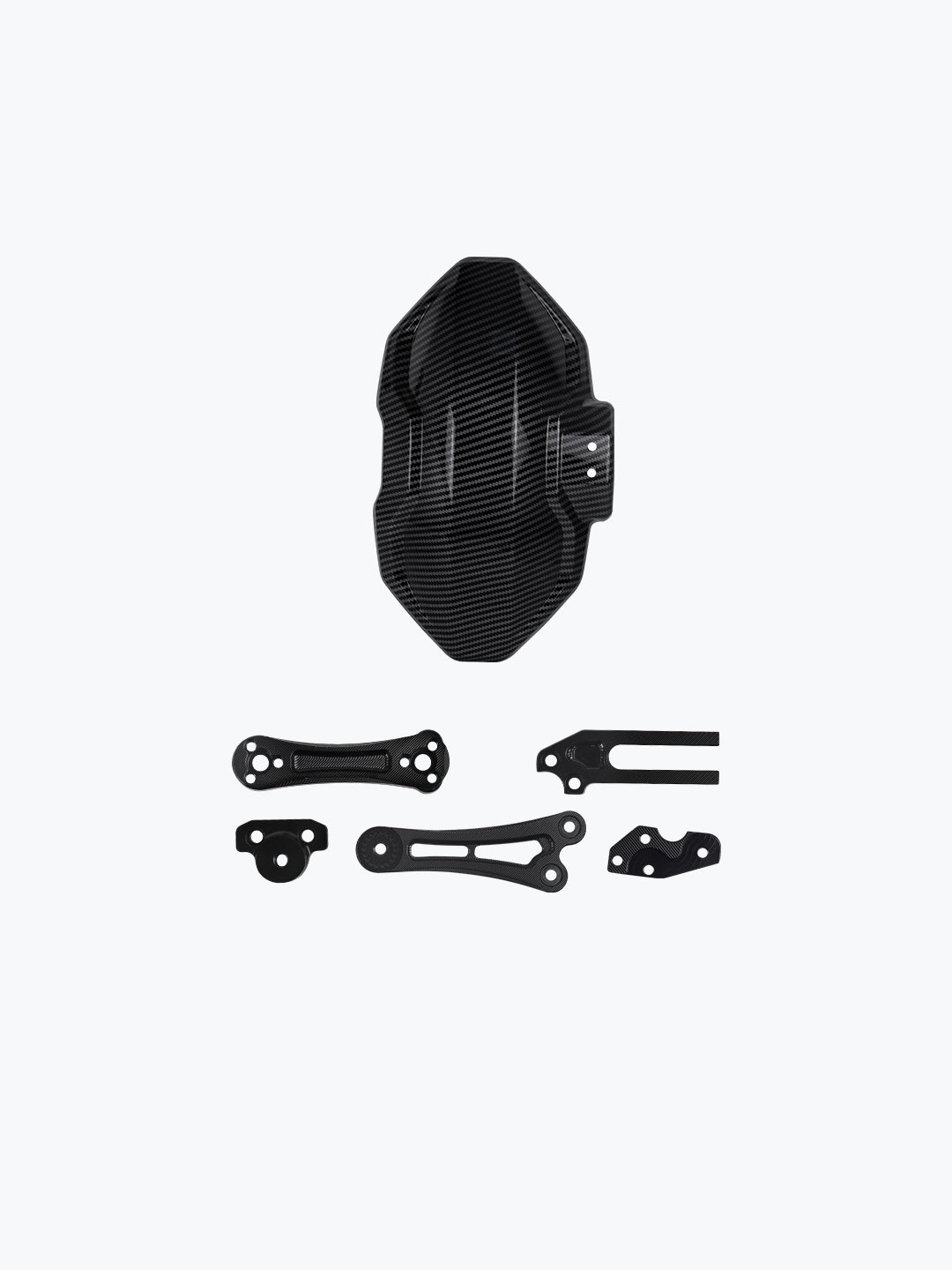 Universal Carbon Black Mudguard Premium