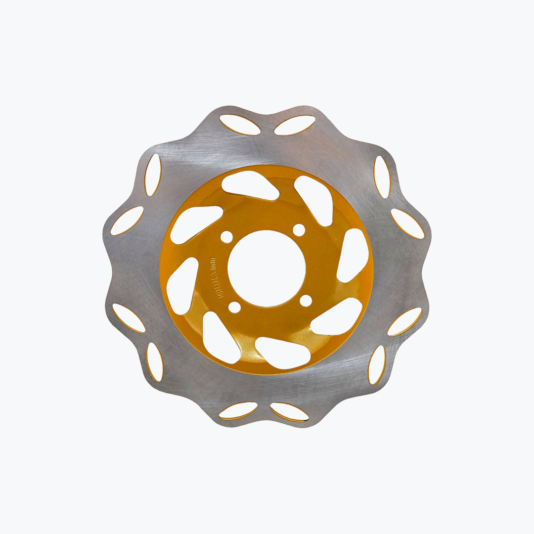 RX Flower Disc Small Gold