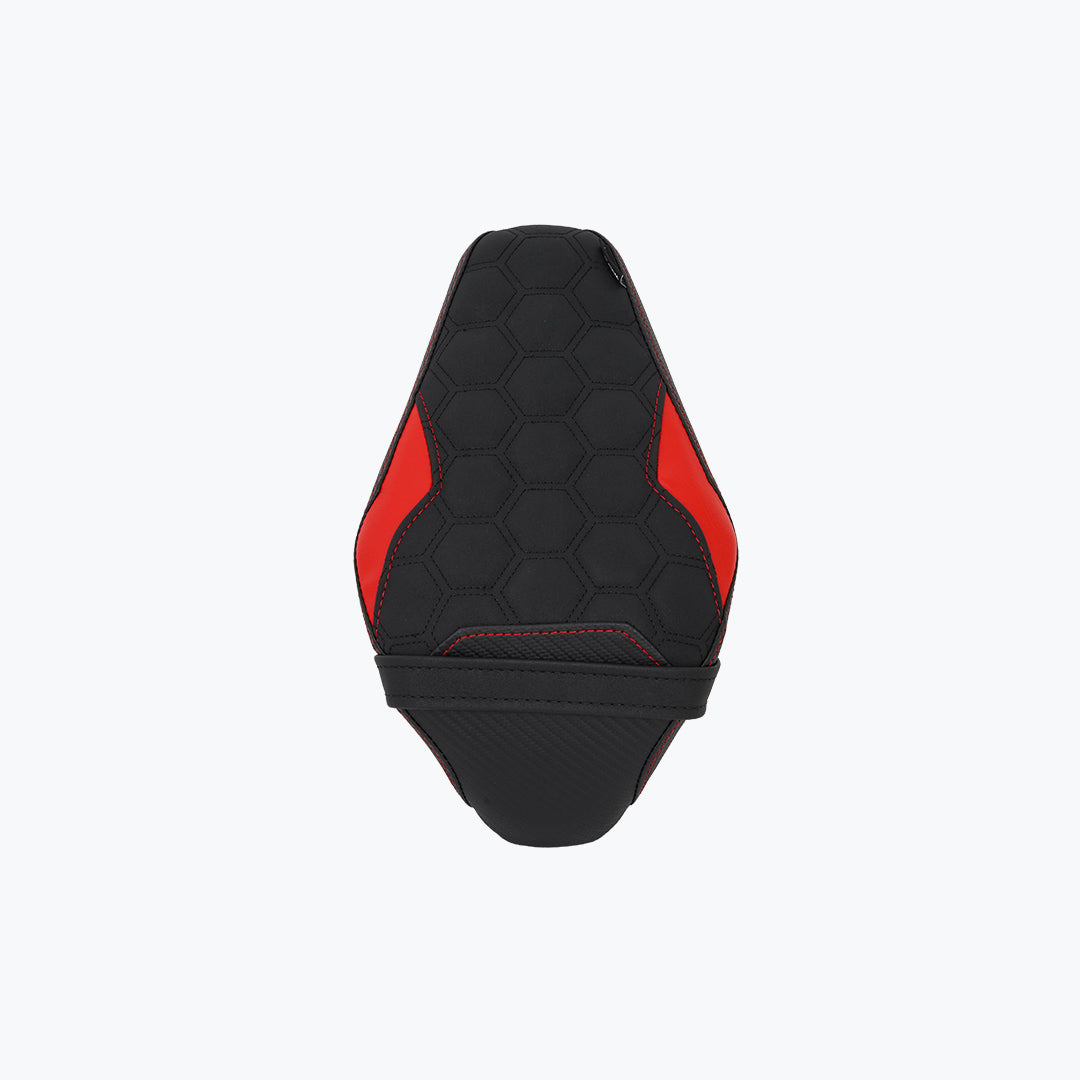 WOLFLINE Z900 SPORTSLINER SEAT SPHERICAL RED WITH FOOTREST