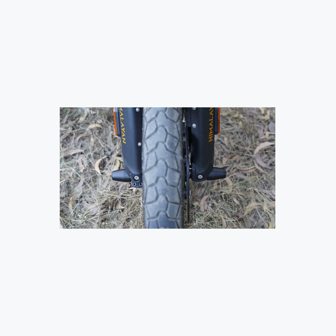 CARBON RACING ALUMINIUM FORK SLIDER HIMALAYAN 450 Black