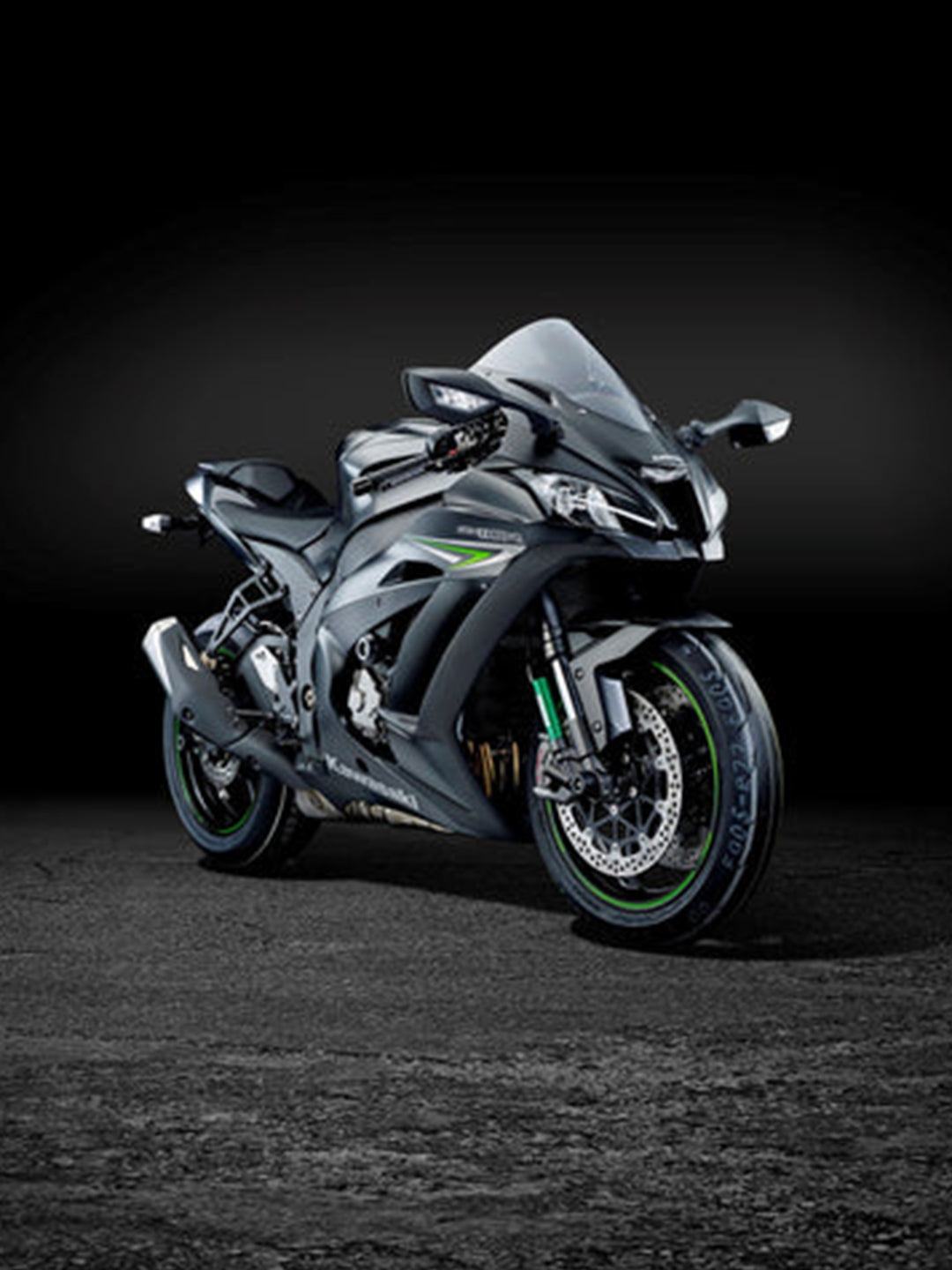 Kawasaki ZX-10R 2011+ Slider Black