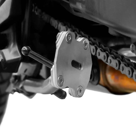 MOTO VANGUARD SIDE STAND BASE HONDA XL750 TRANSALP SILVER
