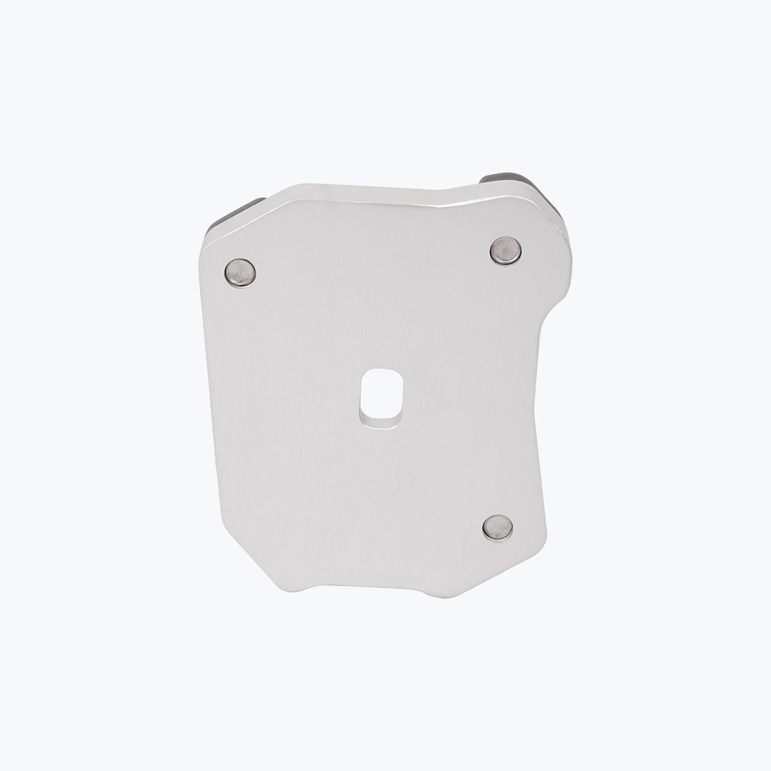 Legundary Honda NX 500 Fortis Side Stand Base Silver