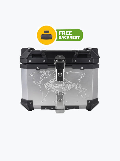 Legundary Fort Knox Series TC 45L Aluminium With Backrest Pad
