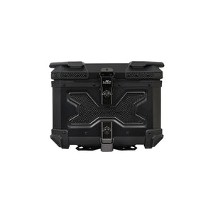 JB RACING Top Case 45L ROBO X CARBON BLACK PREMIUM WITH BACKREST PAD