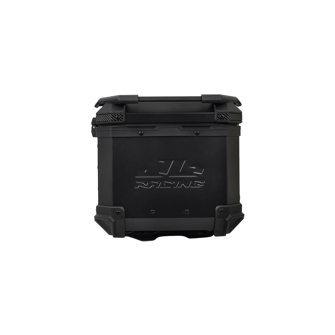 JB RACING Top Case 45L ROBO X CARBON BLACK PREMIUM WITH BACKREST PAD