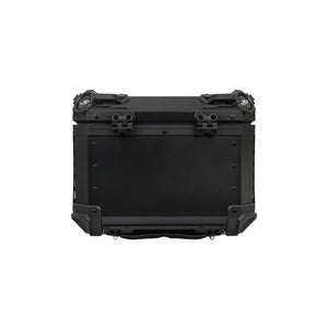 JB RACING Top Case 45L BLACK FENCE V1.0 PREMIUM BLACK WITH BACKREST PAD