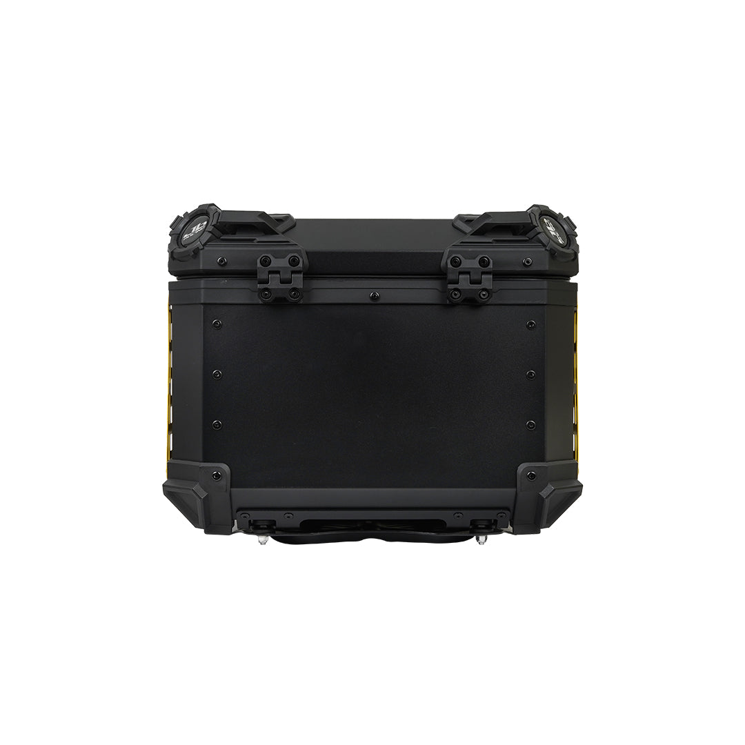 JB RACING Top Case 45L FENCE V1.0 PREMIUM BLACK WITH BACKREST PAD