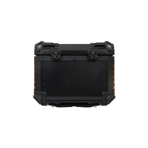 JB RACING Top Case 45L FENCE V1.0 PREMIUM BLACK WITH BACKREST PAD