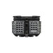 JB RACING Top Case 45L FENCE V2.0 PREMIUM BLACK WITH BACKREST PAD