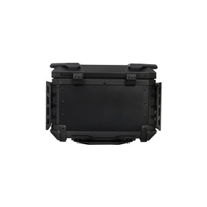 JB RACING Top Case 55L FENCE V2.0 PREMIUM BLACK WITH BACKREST PAD