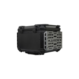 JB RACING Top Case 55L FENCE V2.0 PREMIUM BLACK WITH BACKREST PAD