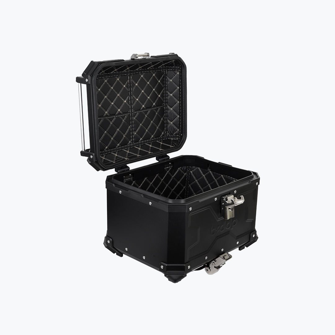 BSDDP TC ALUMINIUM 45L BLACK WITH BACKREST PAD
