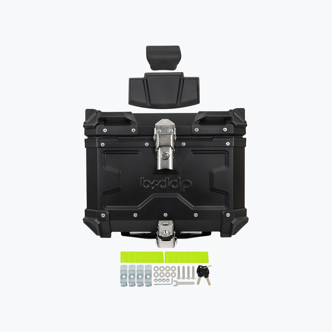 BSDDP TC ALUMINIUM 45L BLACK WITH BACKREST PAD