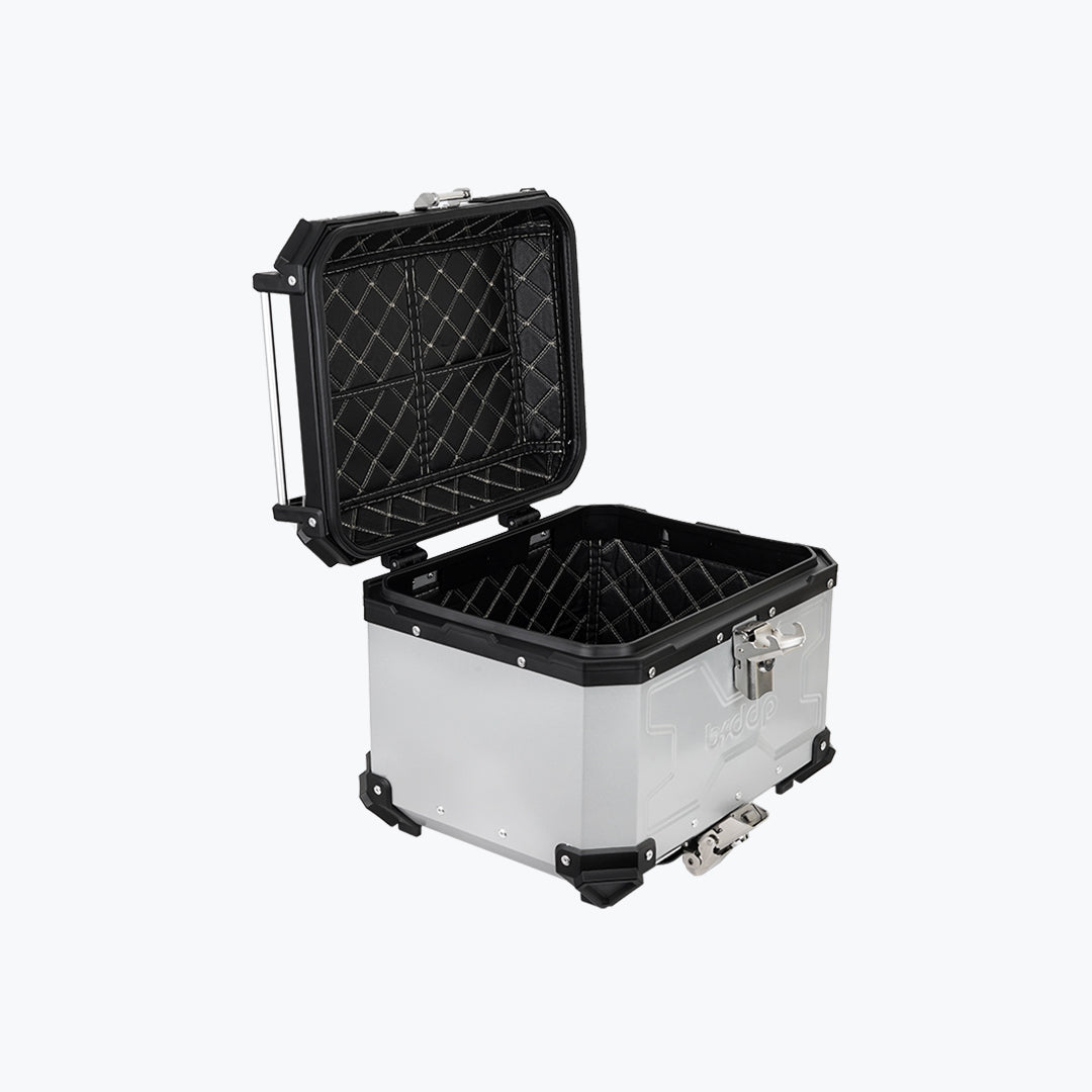 BSDDP TC ALUMINIUM 45L SILVER WITH BACKREST PAD