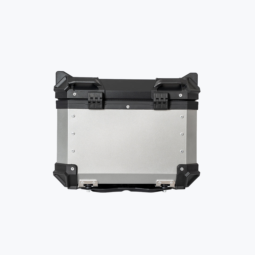 Top Case X45L Aluminium Silver With Back Rest Pad