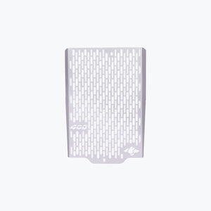 LEGUNDARY TRIUMPH SPEED 400/SCRAMBLER 400XC/T4/THRUXTON/ TRACKER 400 VECTOR RADIATOR GRILL SILVER