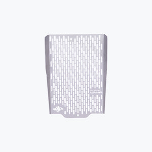 LEGUNDARY TRIUMPH SPEED 400/SCRAMBLER 400XC/T4/THRUXTON/ TRACKER 400 VECTOR RADIATOR GRILL SILVER