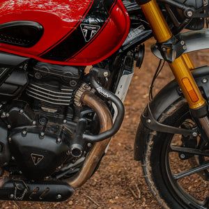 Legundary Triumph Scrambler 400 X Hector Crash Guard Black