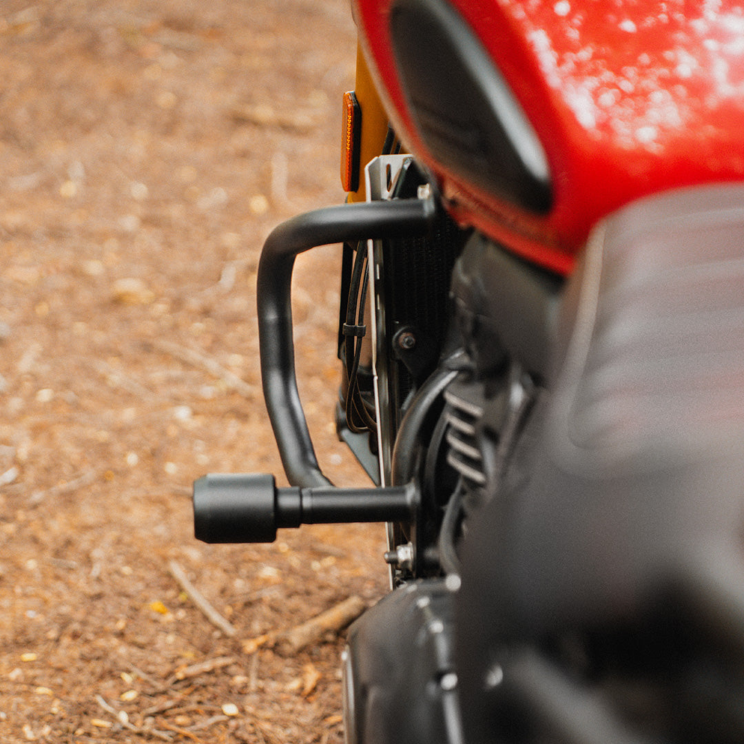 Legundary Triumph Scrambler 400 X Hector Crash Guard Black