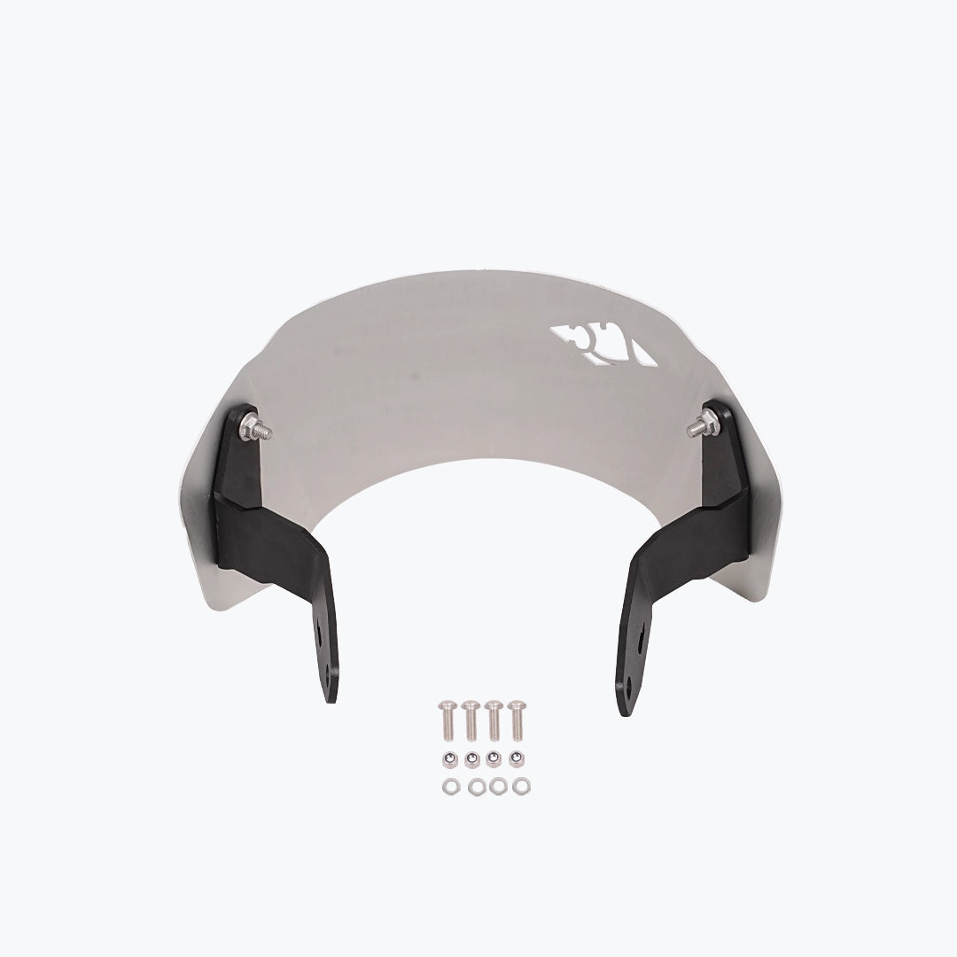Legundary YAMAHA XSR 155 ZEPHYR VISOR BLK SILVER