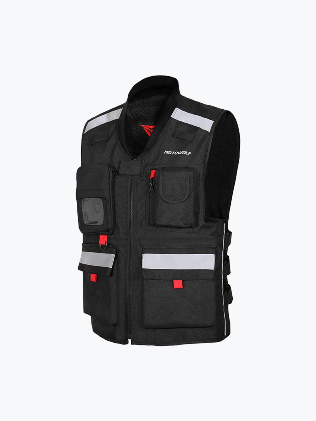 Motowolf Vest With Out Pad Black 0504