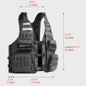 Rhinowalk Upgraded Cycling Vest M1012 Black