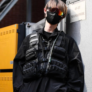 Rhinowalk Upgraded Cycling Vest M1012 Black