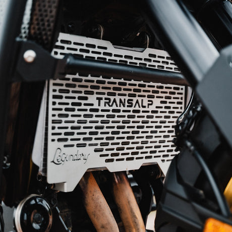 Legundary HONDA Transalp 750 Vector Radiator Grill Silver