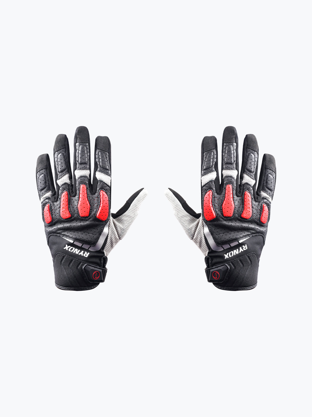 Rynox Ridge Pro Offroad Gloves Black Red