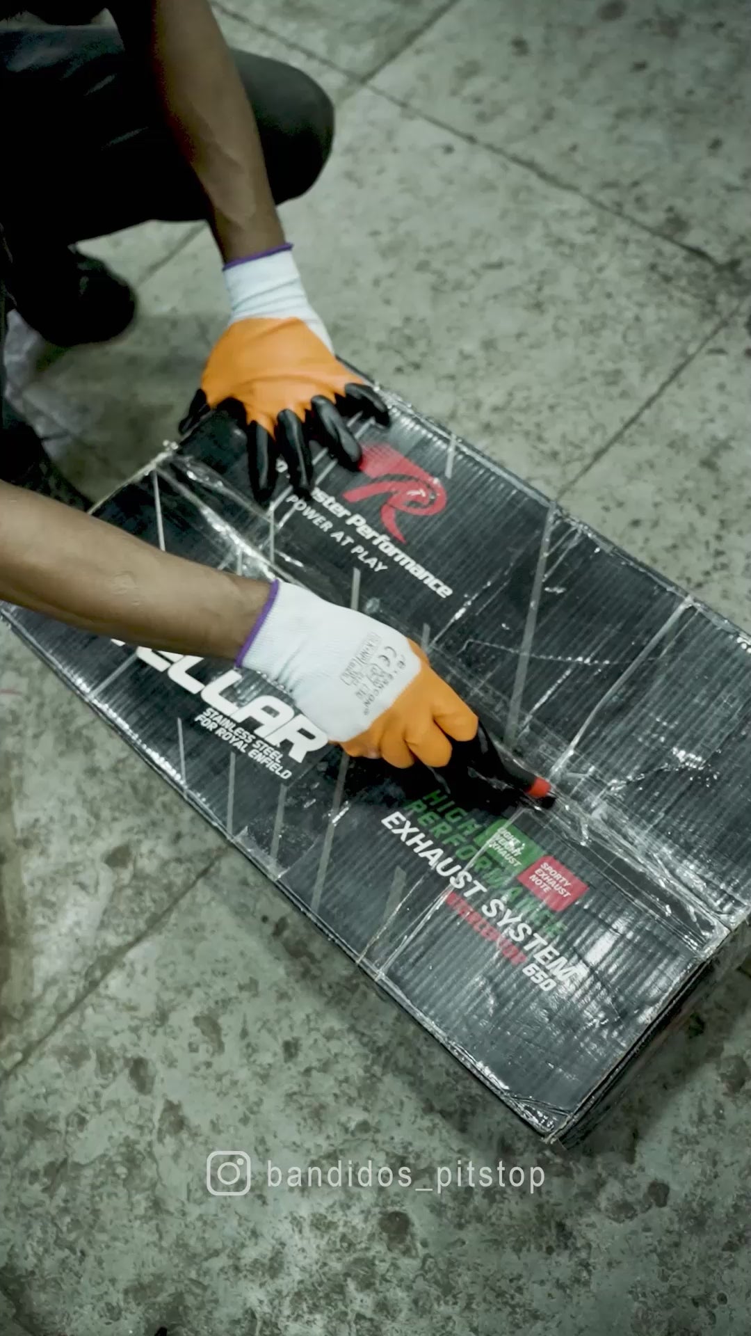 Red Rooster Performance Stellar Pro Exhaust For Interceptor 650 & Continental GT 650