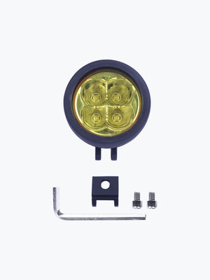 GR GOLD 4 LED Fog Light With Round Cap