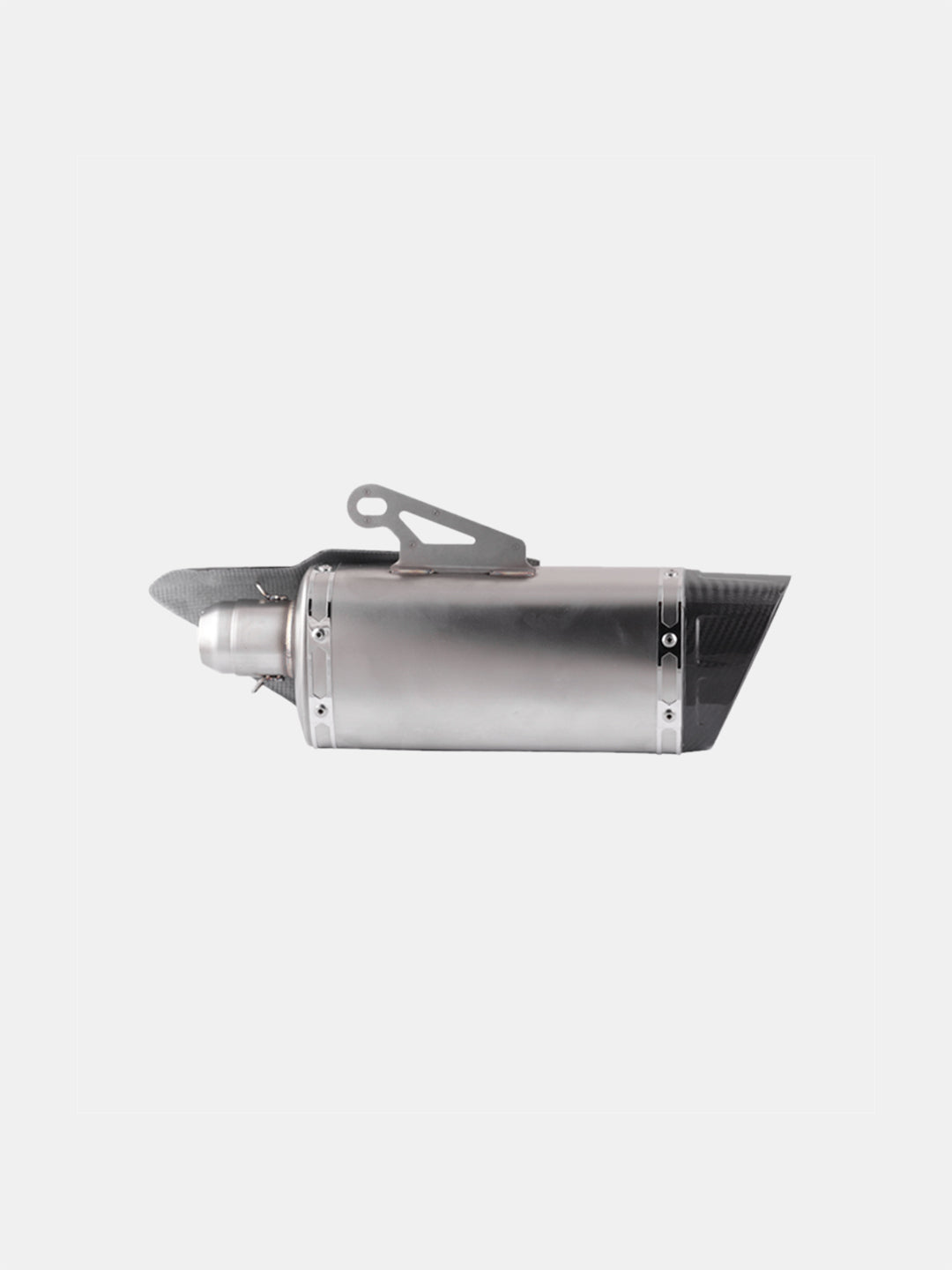 Akra Silver End Carbon Shield Exhaust
