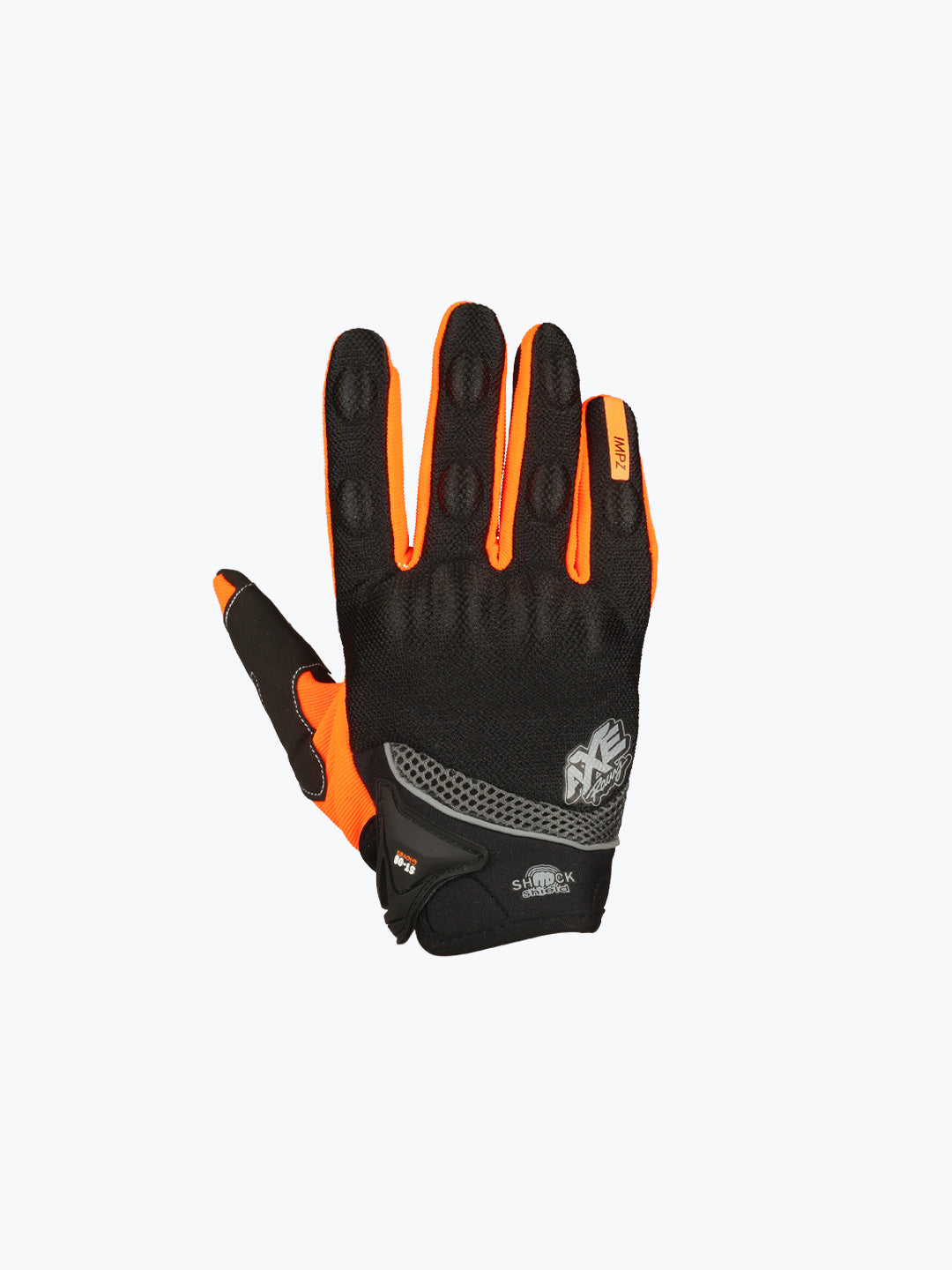 AXE Racing Gloves St09 Black Orange