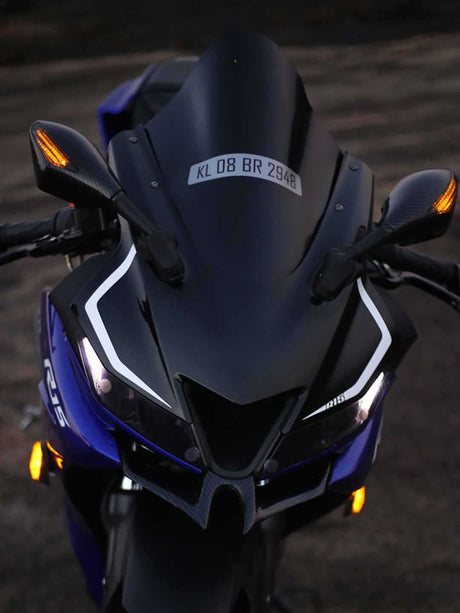 Exclusive Indicator Mirror LED Inside-carbon