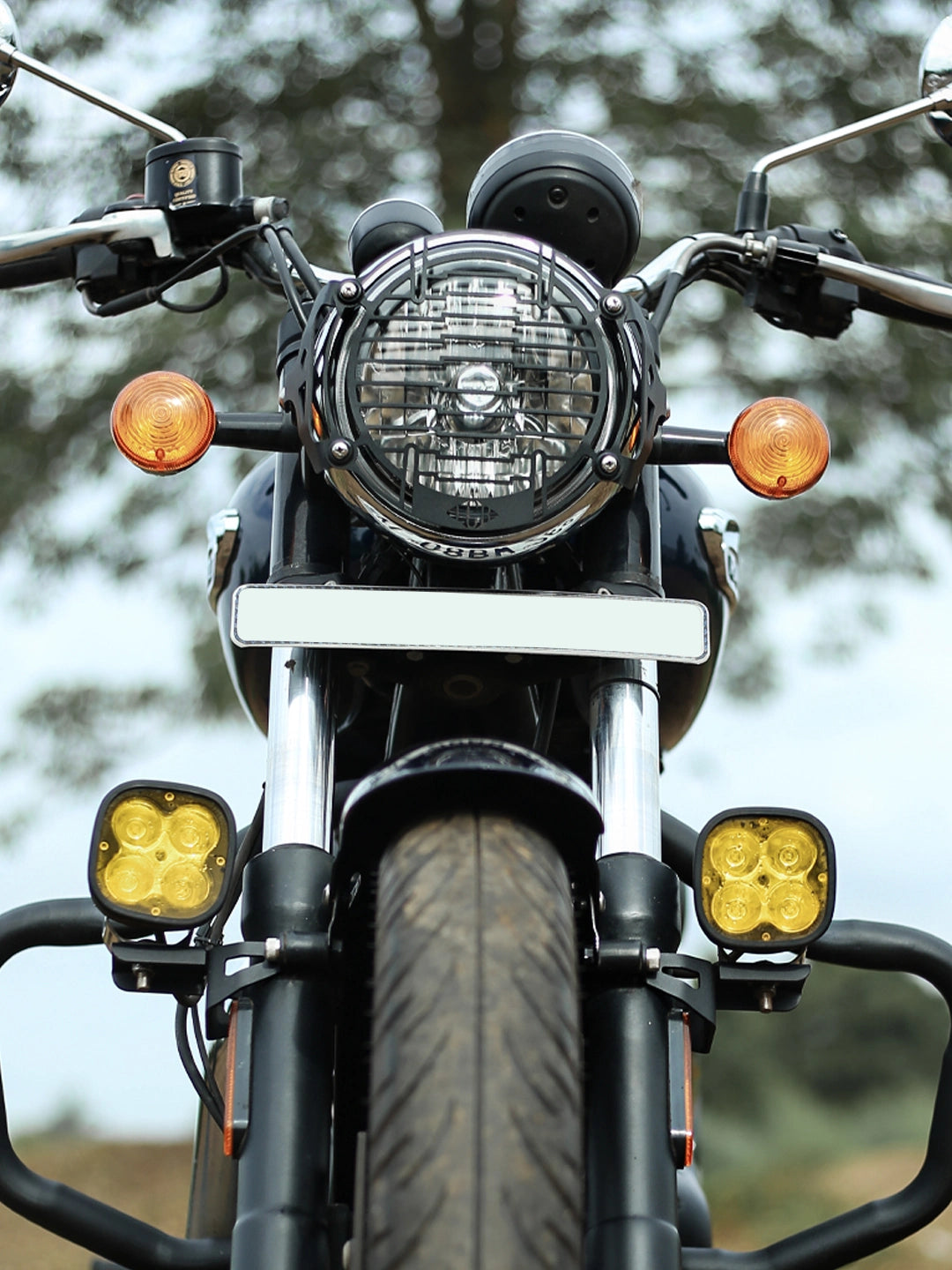 Headlight grill for bullet 350 sale