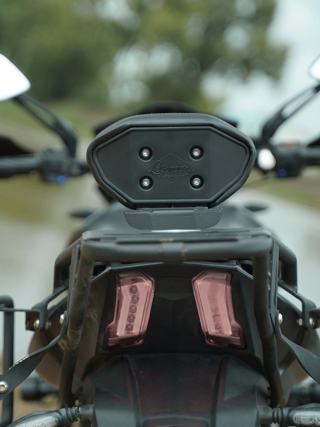 Legundary Bajaj Dominar Backrest