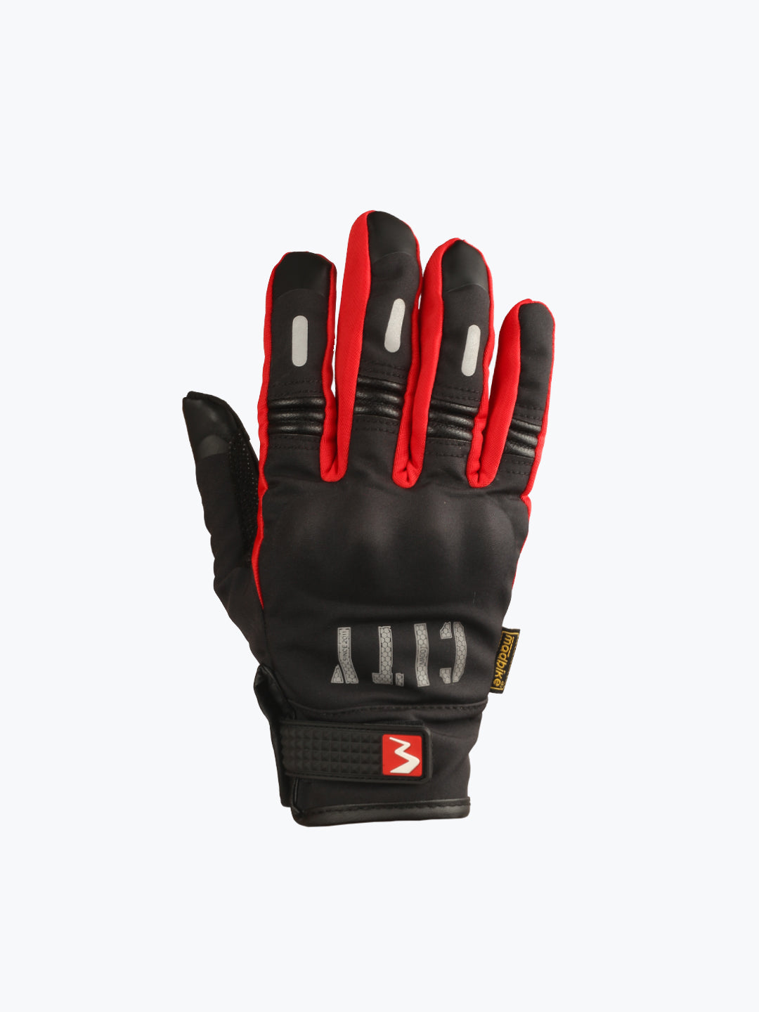 BSDDP City Gloves Touch Black Red Bandidos pitstop