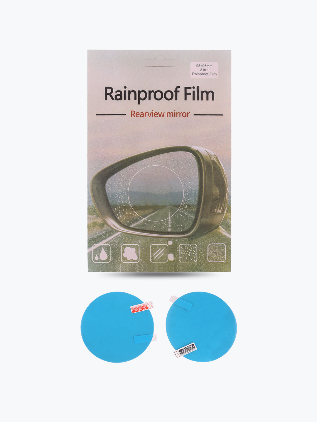 MIRROR RAIN PROOF FILM 95*95MM