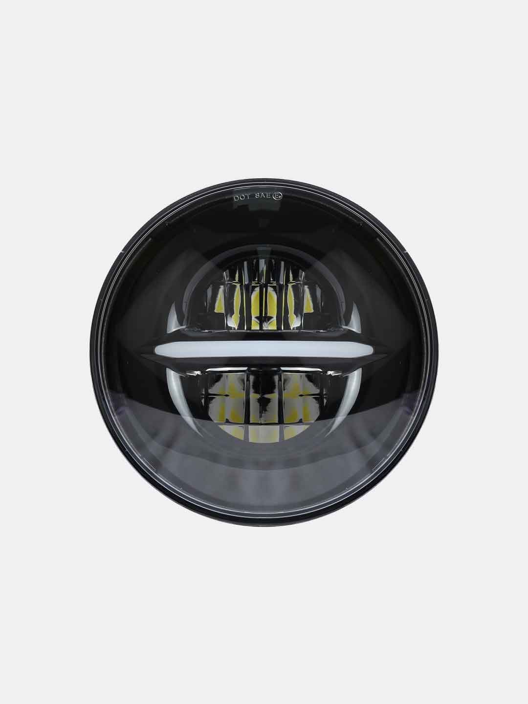 7 Inch LED Headlight With Centre Park Light