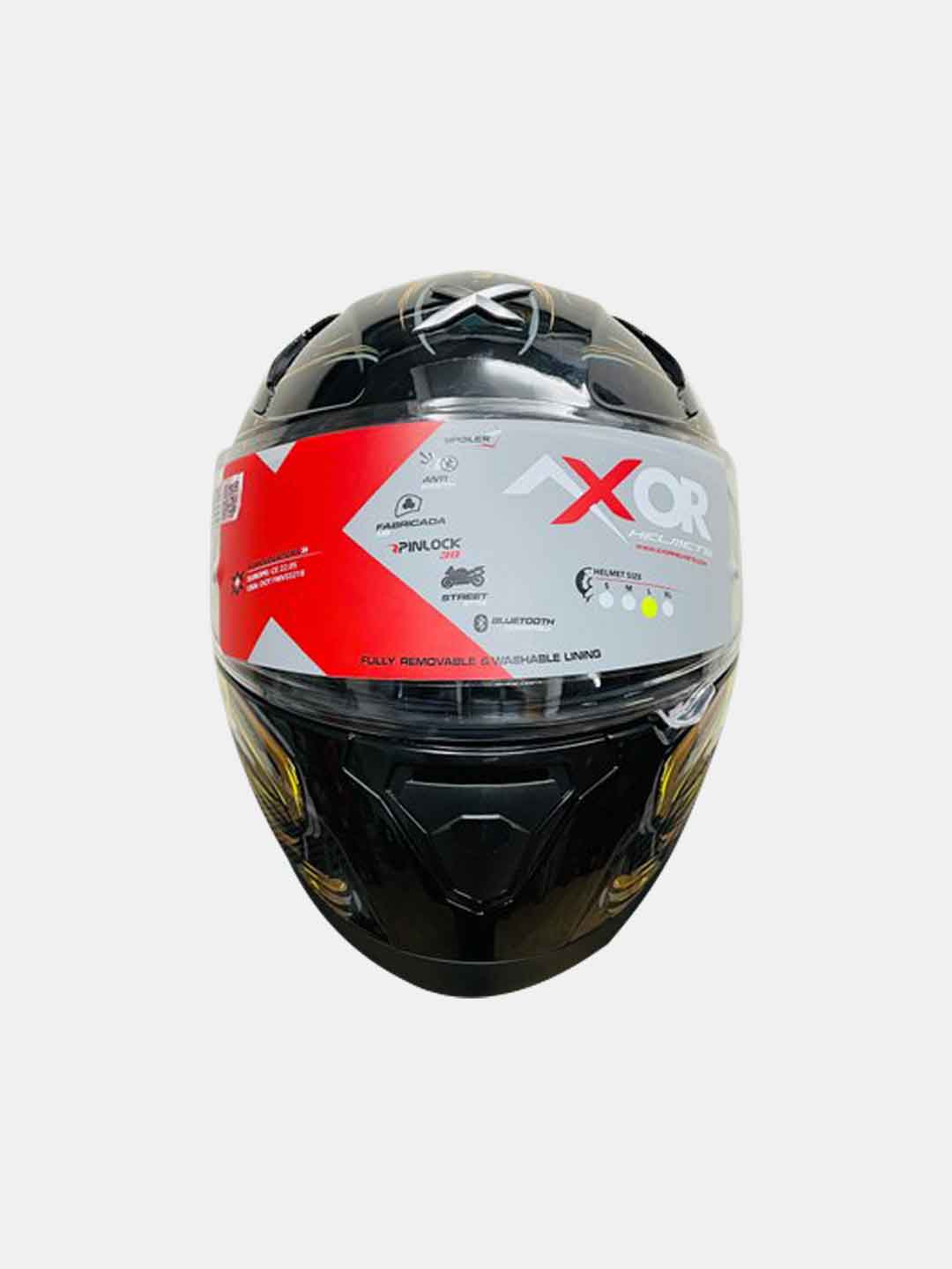 Axor Apex Seadevil Glossy Black Gold Helmet