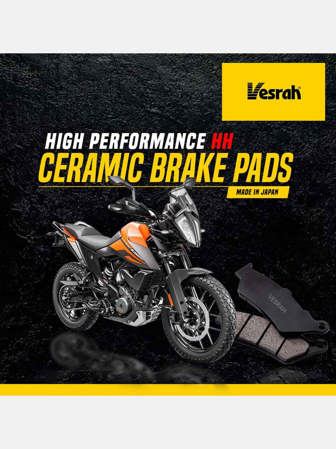 Vesrah KTM Adventure 390 Front Brake Pad